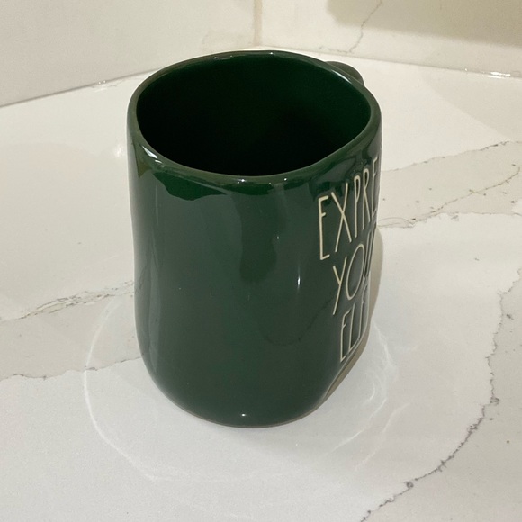 Rae Dunn EXPRESS YOUR ELF Christmas Mug - Picture 3 of 4